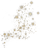 Stars golden - δωρεάν png