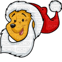 Winnie Pooh Christmas - PNG gratuit