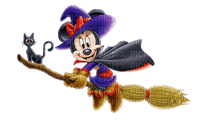 image encre couleur Halloween barre Mickey Disney edited by me - zdarma png