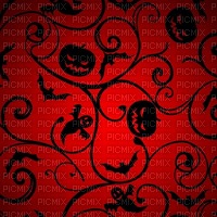 Red Background Halloween - zadarmo png