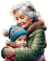 Abuela y nieta- - Rubicat - png gratis