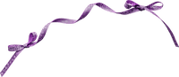 Kaz_Creations Purple-Deco-Ribbon-Bow - png gratis
