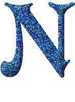 lettre N - GIF animado grátis