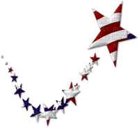 Patriotic.4th OfJuly.Scrap.Red.White.Blue - zdarma png