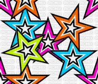 star background - GIF animasi gratis