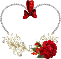Kaz_Creations Heart Hearts Love Valentine Valentines Frame - Free PNG