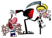 Billy and mandy sticker - png gratis