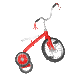 Animated Tricycle - GIF animate gratis