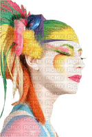 Kaz_Creations Woman Femme Colours Colourful - gratis png