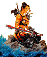woman warrior by nataliplus - png grátis