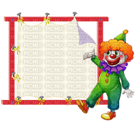 Kaz_Creations Cartoon Baby Clown Circus - bezmaksas png