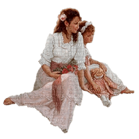 madre i niña  dubravka4 - PNG gratuit