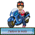 J'adore la moto - 免费动画 GIF
