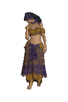 gypsy woman bp - Ilmainen animoitu GIF