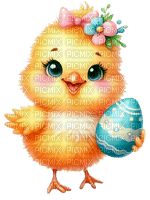 Easter chicken by nataliplus - darmowe png