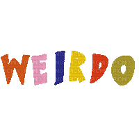 Weirdo - GIF animado grátis