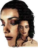 image encre femme visage charme edited by me - GIF animé gratuit