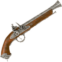 Musketeer deco gun - PNG gratuit