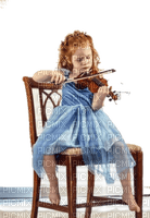 girl with violin - Nitsa P - gratis png