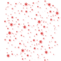 Snowflakes.Red - δωρεάν png