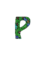 Kaz_Creations Alphabets Letter P - Gratis animerad GIF