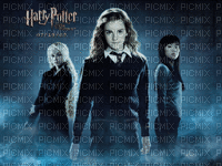 Hermione arrive - Free animated GIF