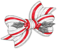 soave deco christmas vintage holly bow black white - ilmainen png