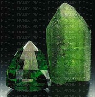 vert cristaux - 免费PNG