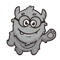 Monster Zombie - GIF animate gratis