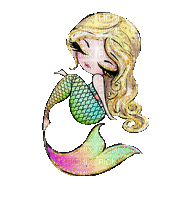meerjungfrau mermaid - Gratis animeret GIF