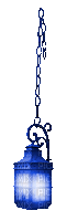 Light.Lamp.Lantern.Blue.Animated - KittyKatLuv65 - Darmowy animowany GIF