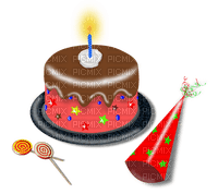 cake kakku birthday syntymäpäivä sisustus decor - png ฟรี