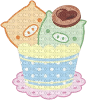 baby boo cupcake - ücretsiz png