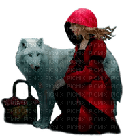 red hood with wolf by nataliplus - бесплатно png