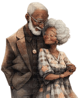 Couple old - png gratis