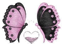 papillons - GIF animasi gratis