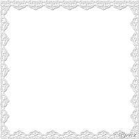 soave frame vintage lace border white - Free PNG