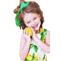 Lemon fruit girl - фрее пнг