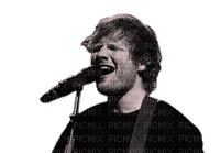 Kaz_Creations Animated Ed Sheeran Singer Music - Darmowy animowany GIF