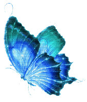 Y.A.M._Fantasy butterfly blue - Бесплатни анимирани ГИФ