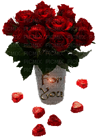 Розы - GIF animate gratis