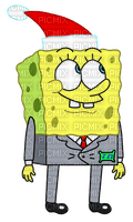 Spongebob Christmas - darmowe png