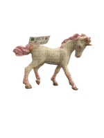 pink unicorn figurine - 無料png