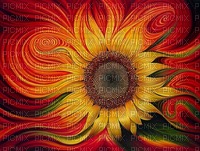 Sunflower Art - PNG gratuit
