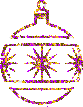 Pink and Gold Ornament - Free animated GIF