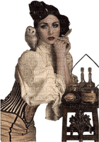 Steampunk woman - zdarma png