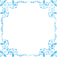 Frame, Frames, Leaf, Leaves, Blue - Jitter.Bug.Girl - Бесплатный анимированный гифка