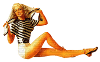 dolceluna pinup summer woman vintage - PNG gratuit