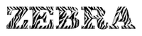 zebra text🦓🦓zebre - png gratis
