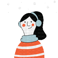 Christmas Snow - Ilmainen animoitu GIF